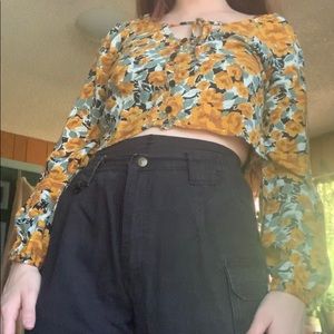 Floral Long Sleeve Blouse